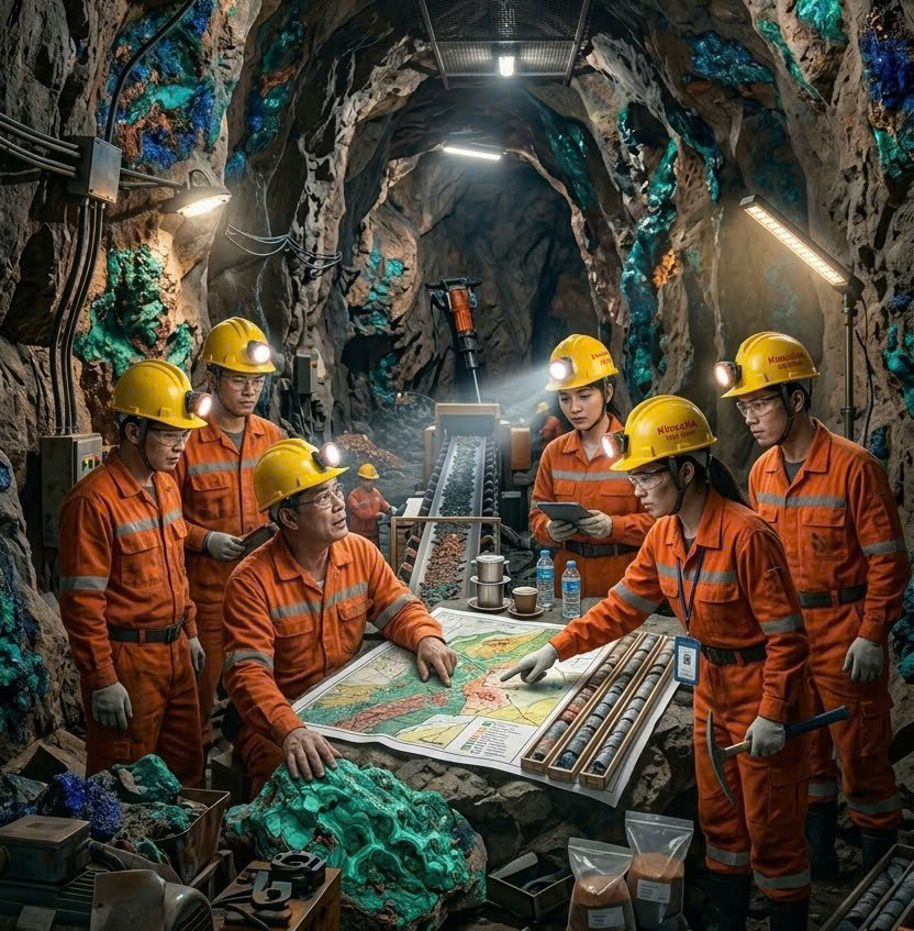KINH NGHIỆM TÌM MỎ ĐỒNG THỰC TẾ